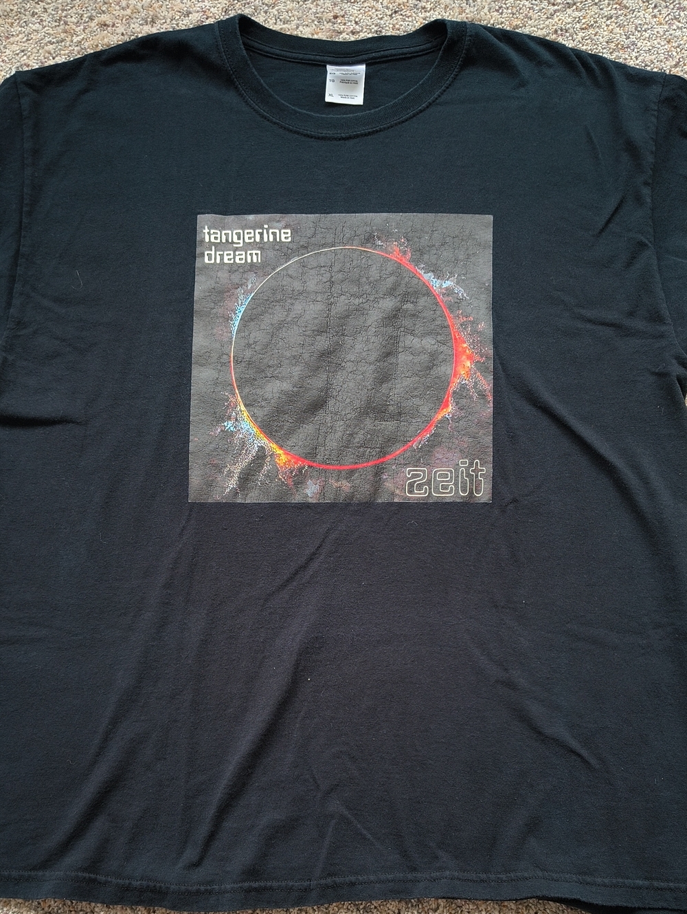 Tangerine Dream T-shirt. XL
